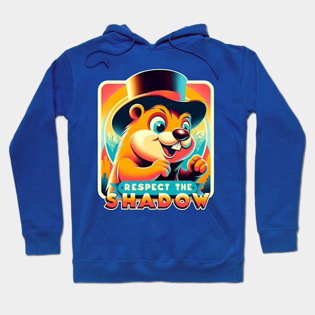 Groundhog Day Respect The Shadow Hoodie by E